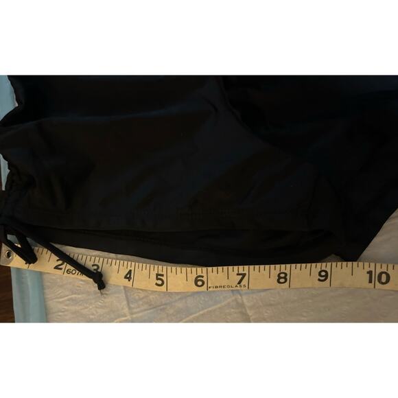 MakeMeChic Women’s 2 Piece Swimsuit Leopard Scoop Neck High Waist Drawstring M - Picture 12 of 14